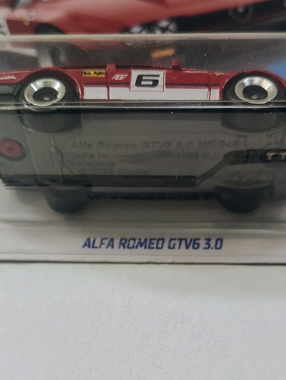 Alfa Romeo GTV6 3.0 Hot Wheels 2023 Retro Racers 10/10 Red Diecast